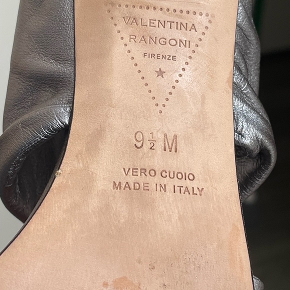 VALENTINA Rangoni Firenze grey heels size 9.5 M - Picture 10 of 12